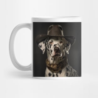 Cowboy Dog - Dalmatian Mug